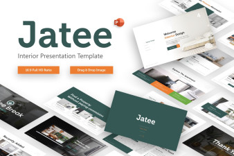 Jatee Interior PowerPoint Template